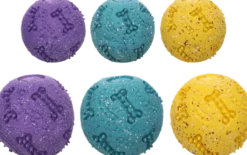 Flamingo Hundleksak Freckles ball Mix 9,5 cm
