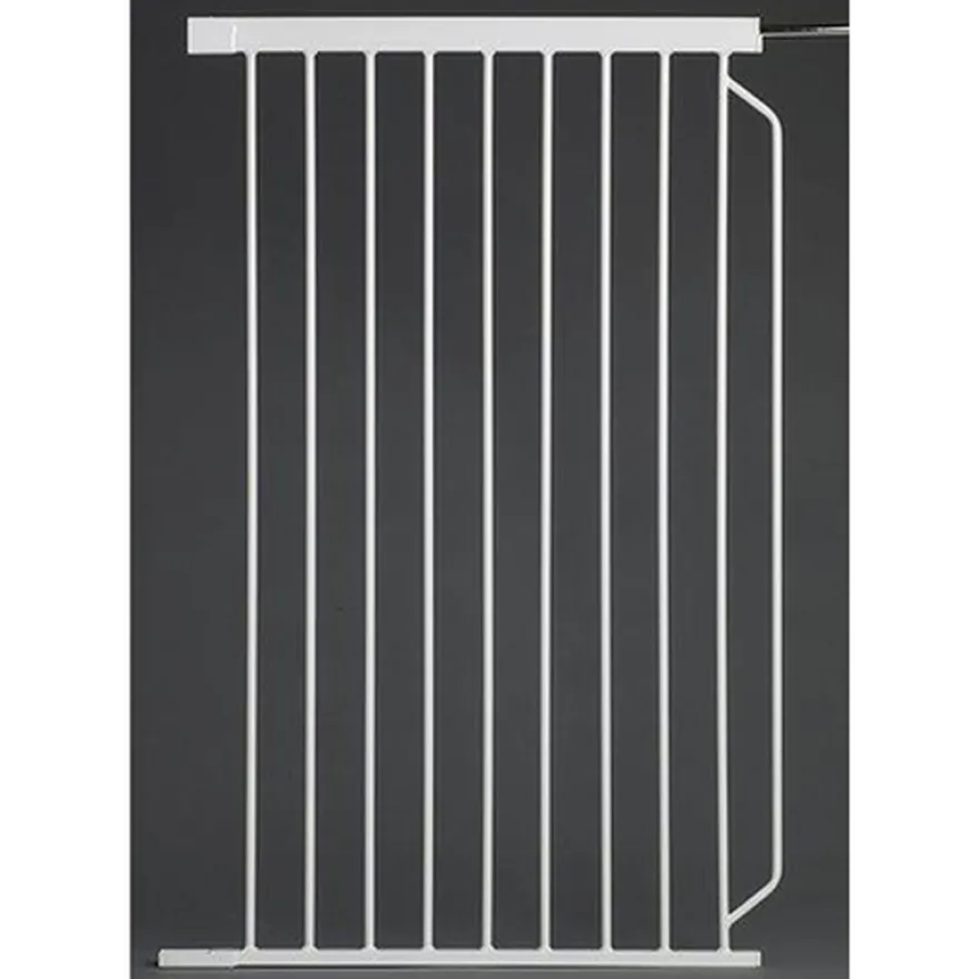 Forlengelsespakke for ekstra høy grind for kjæledyr hvit 61 x 104 cm