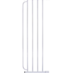 Forlengelsespakke for ekstra høy grind for kjæledyr hvit 61 x 104 cm