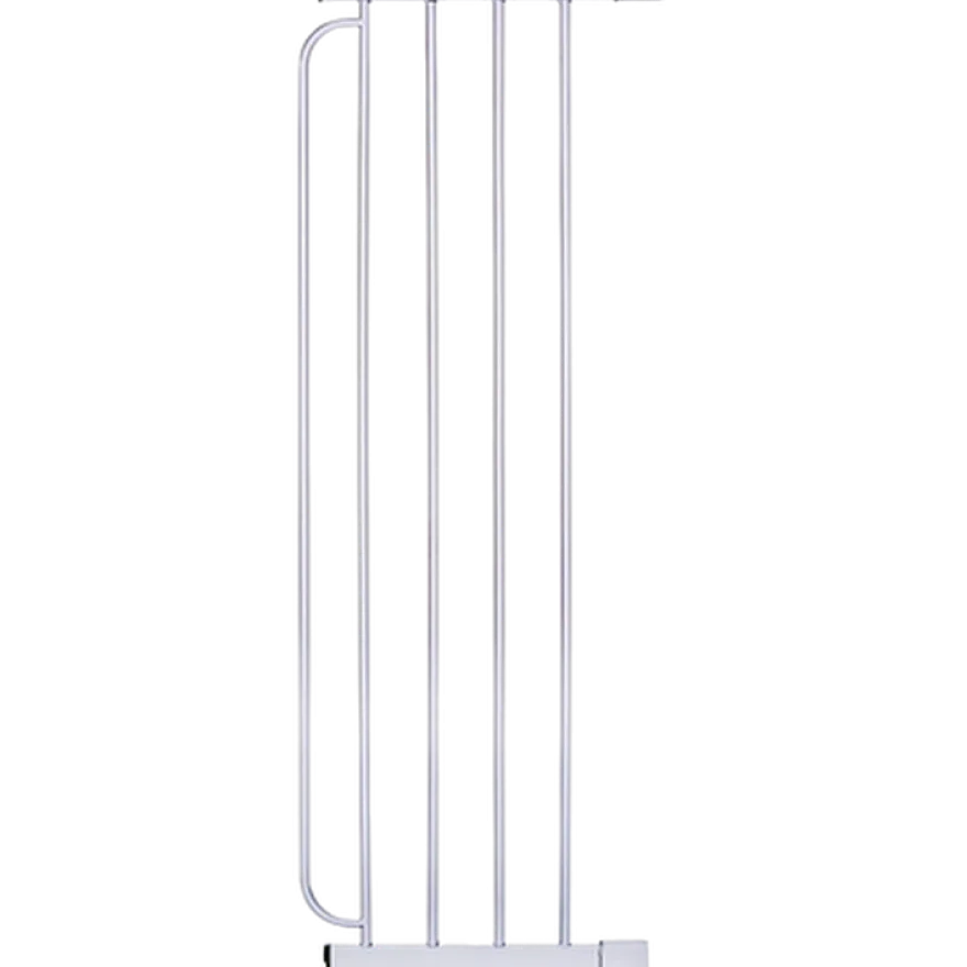 Forlengelsespakke for ekstra høy grind for kjæledyr hvit 61 x 104 cm