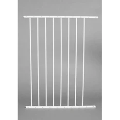 Forlengelsespakke for Maxi Gate Extra Tall Hvit 61 x 97 cm