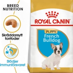 Fransk bulldogge valp tørrfôr for valp 3 kg