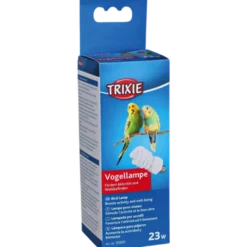 Fuglelampe blå 23 W