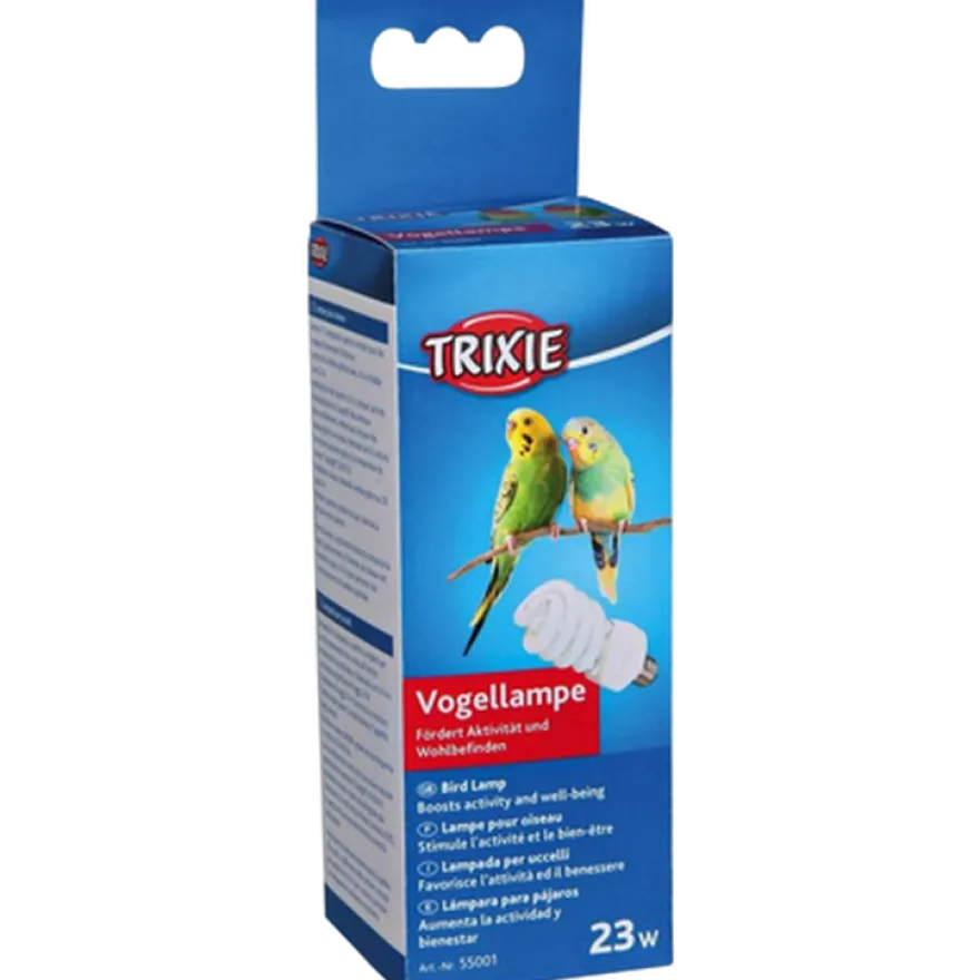 Fuglelampe blå 23 W