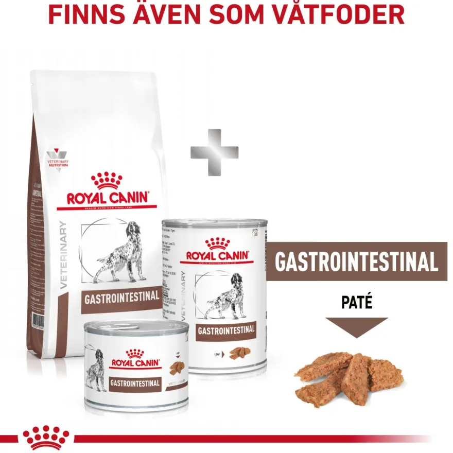 Gastrointestinal Tørrfôr for hunder 2 kg