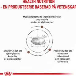 Gastrointestinal tørrfôr med høyt fiberinnhold 2 kg