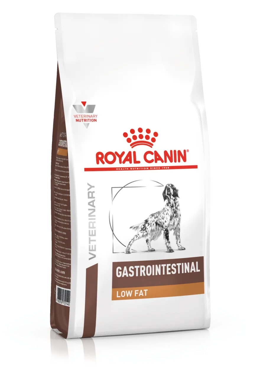 Gastrointestinal tørrfôr med lavt fettinnhold 12 kg