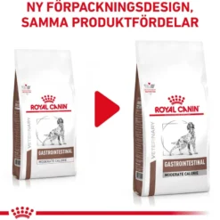 Gastrointestinal tørrfôr med moderat kaloriinnhold 2 kg
