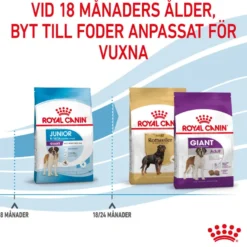 Giant Junior tørrfôr for valper 15 kg