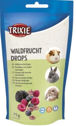 Gnagardrops glutenfri med ville bær, 75 g