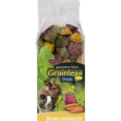 Grainless Drops Blandet 140 g