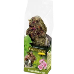 Grainless Little hearts-rose Green 105 g