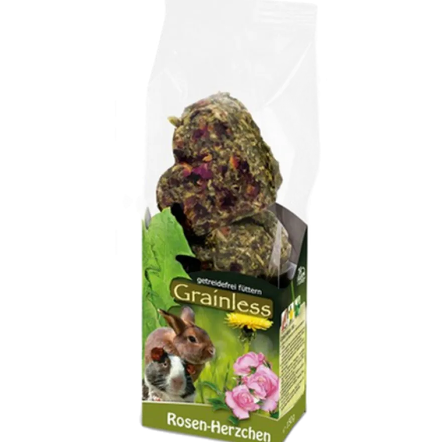 Grainless Little hearts-rose Green 105 g