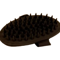 Gummibørste Svart 12cm