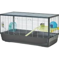 Hamster Plaza Knock Down 100x50x50cm grå