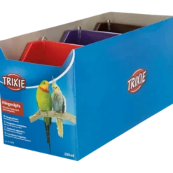 Hengeskåler med trådholder, plastblanding 130 ml