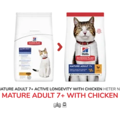 Hills Science Plan Feline Mature 7+ Active Longevity Chicken - Dry Cat Food 7 kg