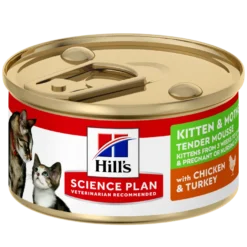 Hills SP Feline Kitten Mousse Chicken & Turkey Can 85 g