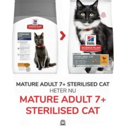 Hills SP Feline Mature 7+ Sterilised Chicken 10 kg