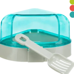 Hjørnetoalett med hette Mix 14 cm