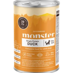 Hund Adult Single Duck Burk 400g x 6 stk.
