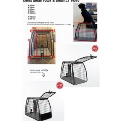Hundbur - Black Small - 10001 - 67x50x42.3 cm