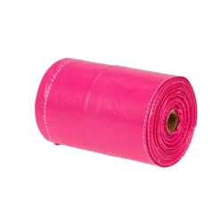 Hundebæsjposer rosa 15-p