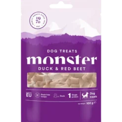 Hundegodbiter til alle raser, and og rødbeter 100 g
