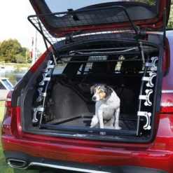 Hundegrind Modell 1 Enkel Svart - 10008 - 90x68 cm