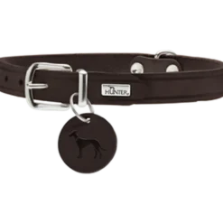Hundehalsbånd Aalborg Brun 42 - Halsmål 32-38cm