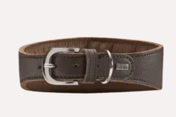 Hundehalsbånd Greyhound Super Soft Dark Brown XS 32 - Hals 25-28cm