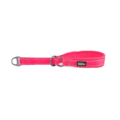 Hundehalsbånd Rufus halvjern 20 mm x 35-45 cm Pink