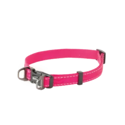 Hundehalsbånd Rufus justerbart, 15mmx35-50cm, Rosa