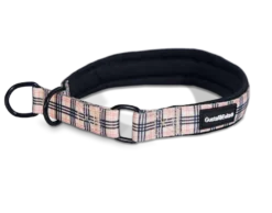 Hundehalsbånd Stilish Halvstrup XS, 15mm x 30-40cm, Mønstret