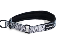 Hundehalsbånd Trendish halvstrup XS, 15mm x 30-40cm mønstret