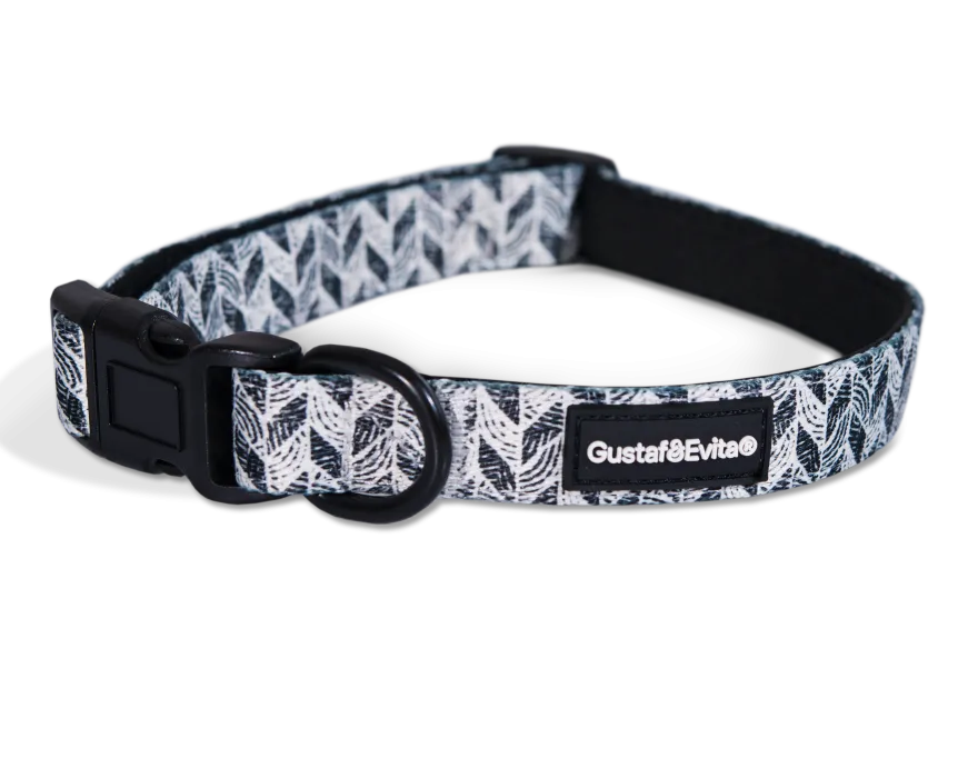 Hundehalsbånd Trendish justerbart XS, 15 mm x 28–43 cm Mønstret