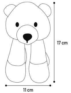 Hundeleke Nilak Dog Langben, 17 cm