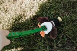 Hundeleketøy Flingerz Furry Duck med avskyter