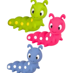 Hundeleketøy Latex Caterpillar Mix 15 cm