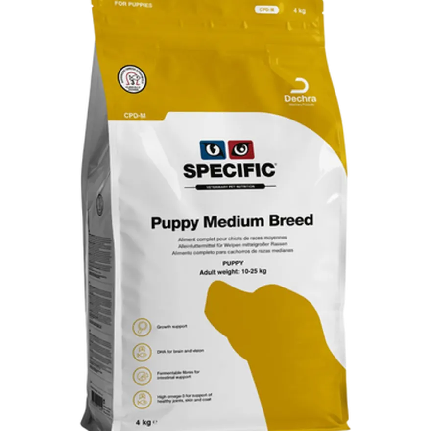 Hunder CPD-M Valp Medium rase 7 kg