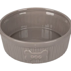 Hundeskål Mabel Ceramic Taupe 640 ml, Ø 15 cm