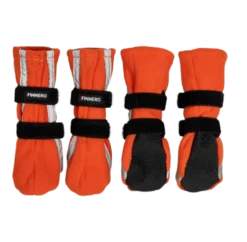 Hundesko Halla 4p, XS, Oransje med refleks