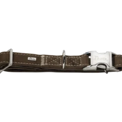 Hundhalsband Hunting Alu-Strong Brun