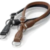 Hundhalsband Ställbart Round & Soft Halvstryp Brun