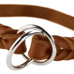 Hundhalsband Ställbart Solid Education Halvstryp Olivgrön