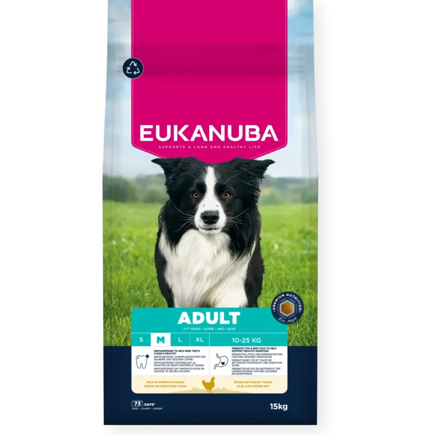 Hund Voksen Medium 15 kg