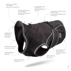Hunter Coat Uppsala Softshell black 50 cm