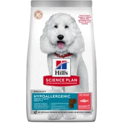 Hypoallergen Voksen Medium tørrfôr for hunder med laks 2,5 kg