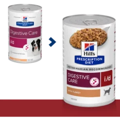 i/d Digestive Care kalkun hermetikk - våtfôr til hund 200 g x 12 stk