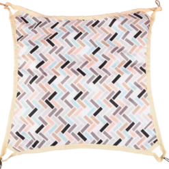 Ilderhengekøye med Clavio-mønster 37 x 37 cm